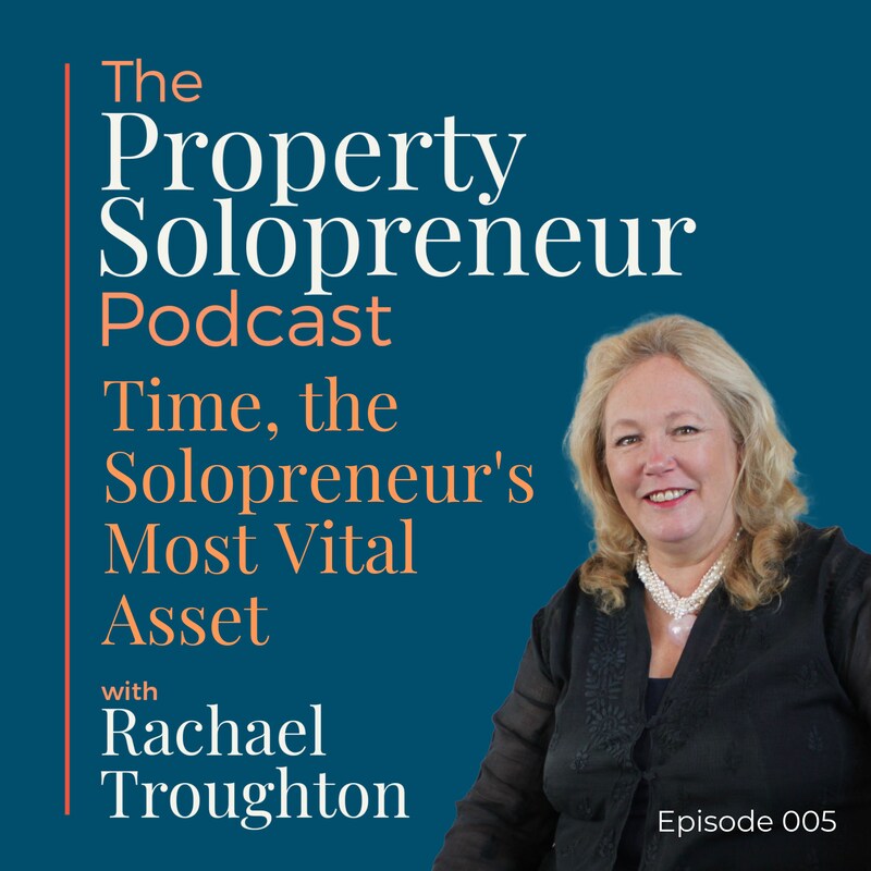 Artwork for podcast Property Solopreneur with Rachael Troughton