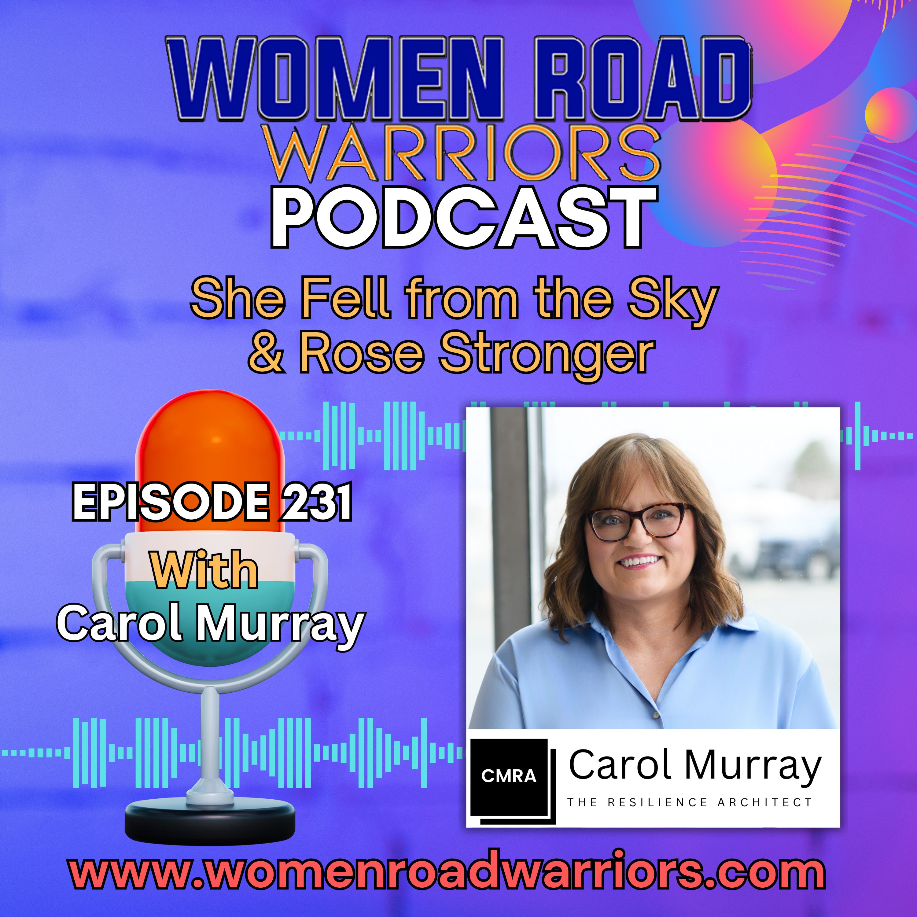 She Fell from the Sky & Rose Stronger: Carol Murray episode artwork