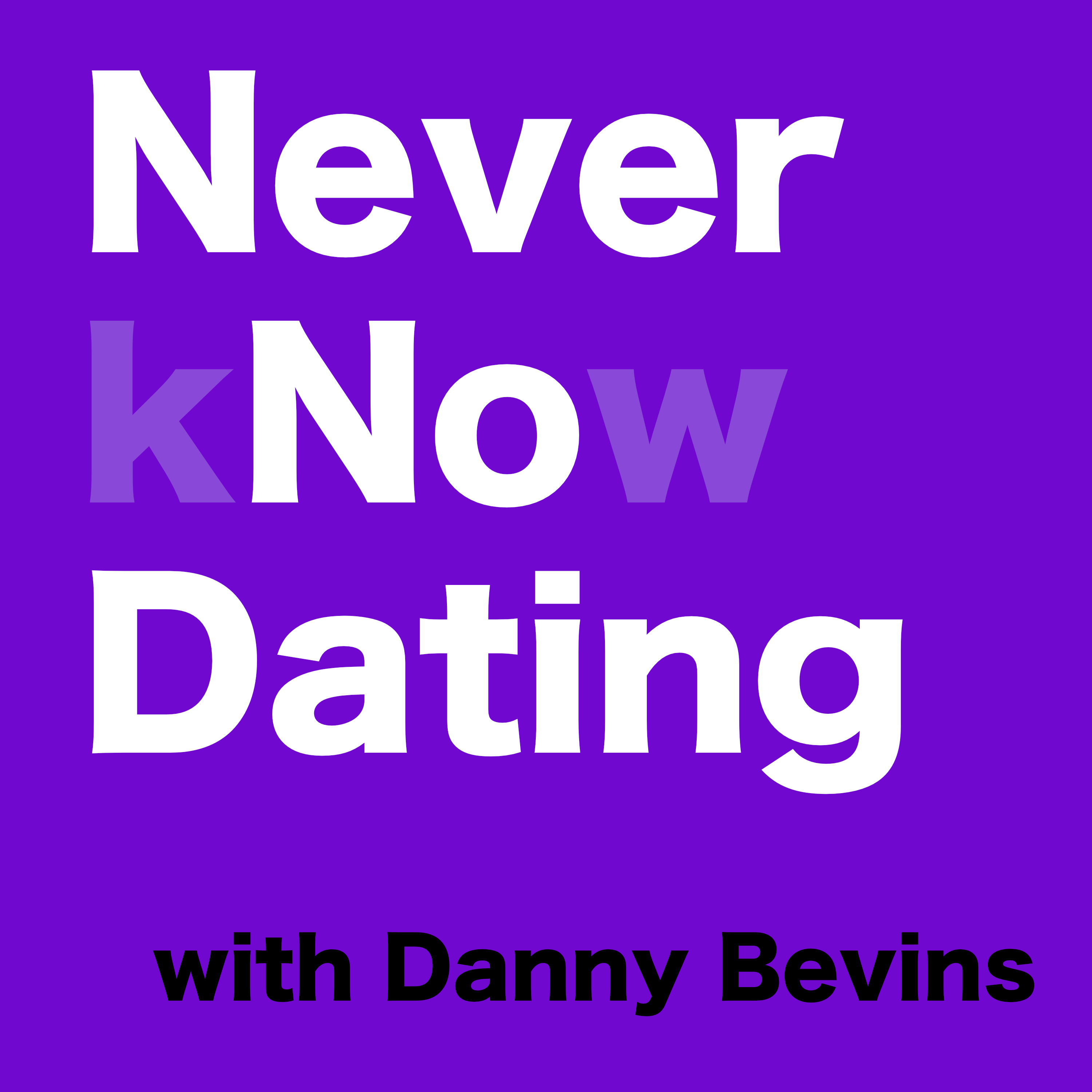 Artwork for Never kNow Dating with Danny Bevins