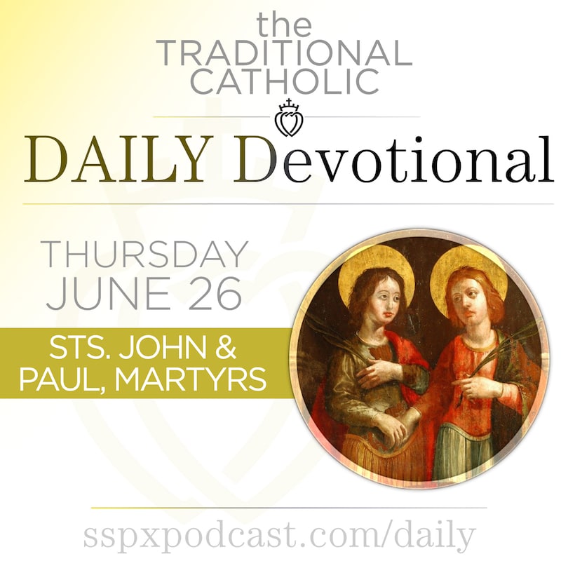 Artwork for podcast Traditional Catholic Daily Devotional