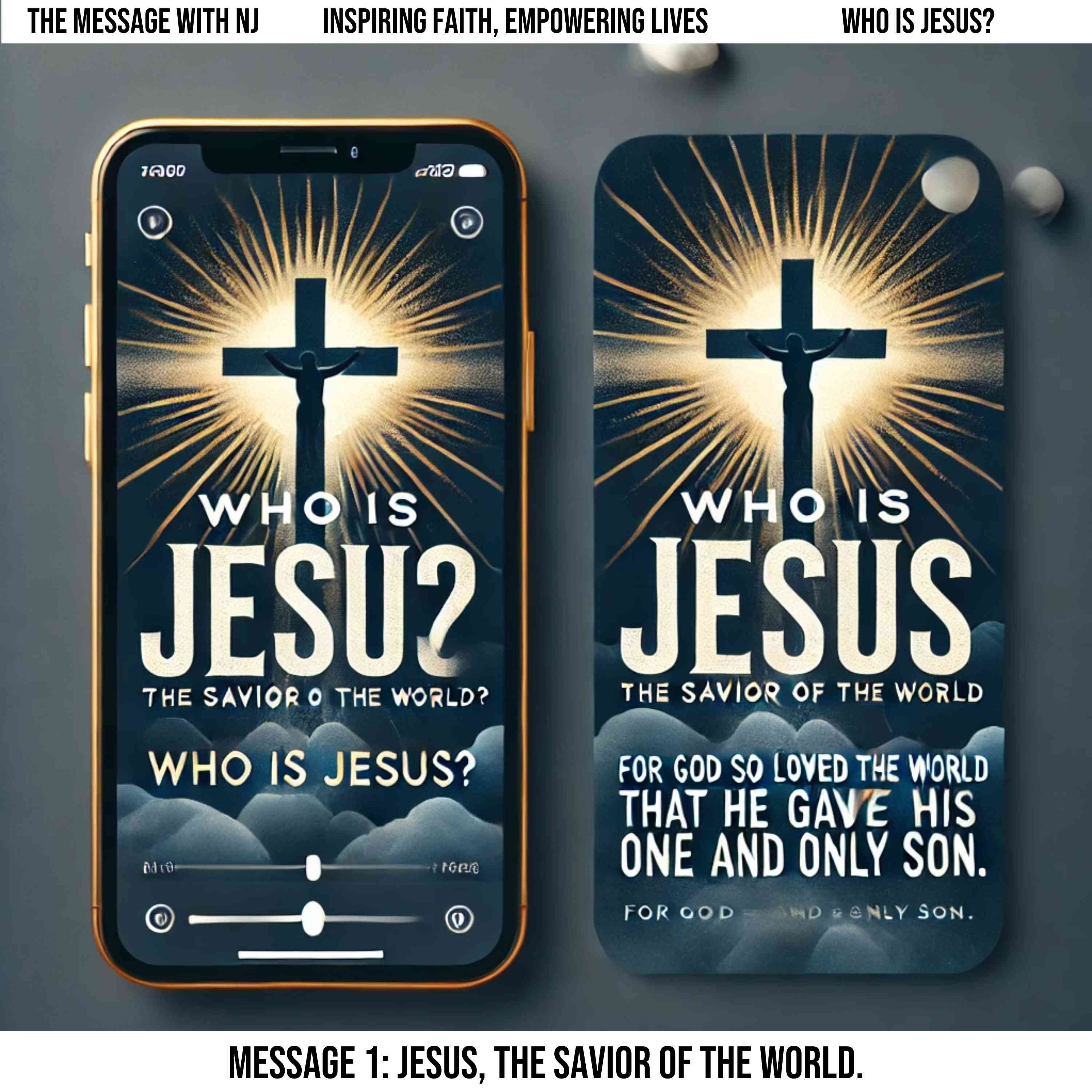 Who is Jesus? Message 1: Jesus, the Savior of the World episode artwork