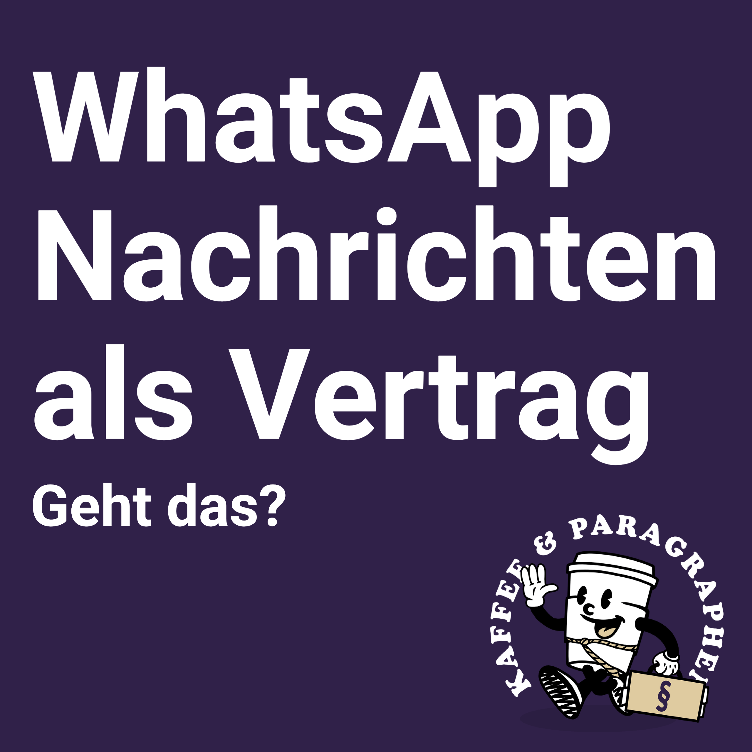 Kaffee & Paragraphen