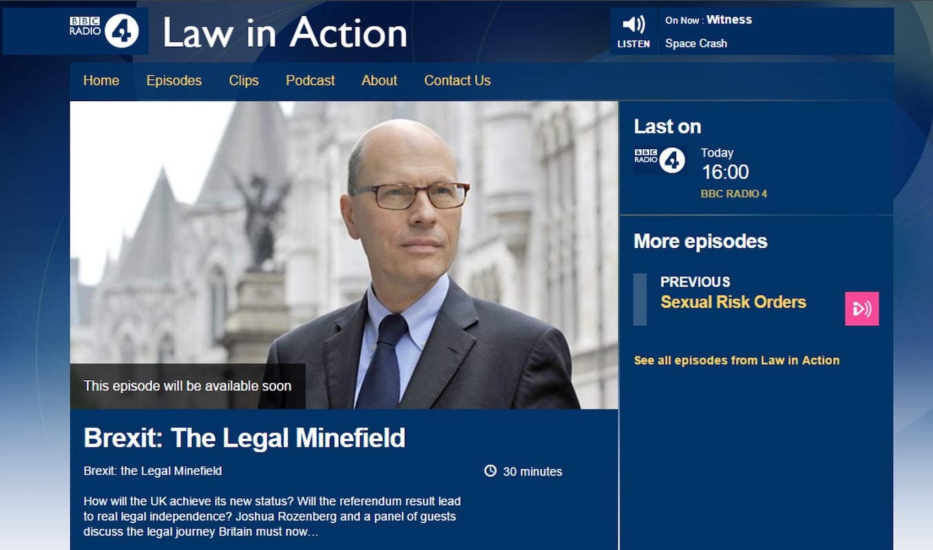 Artwork for podcast Faculty of Law general media