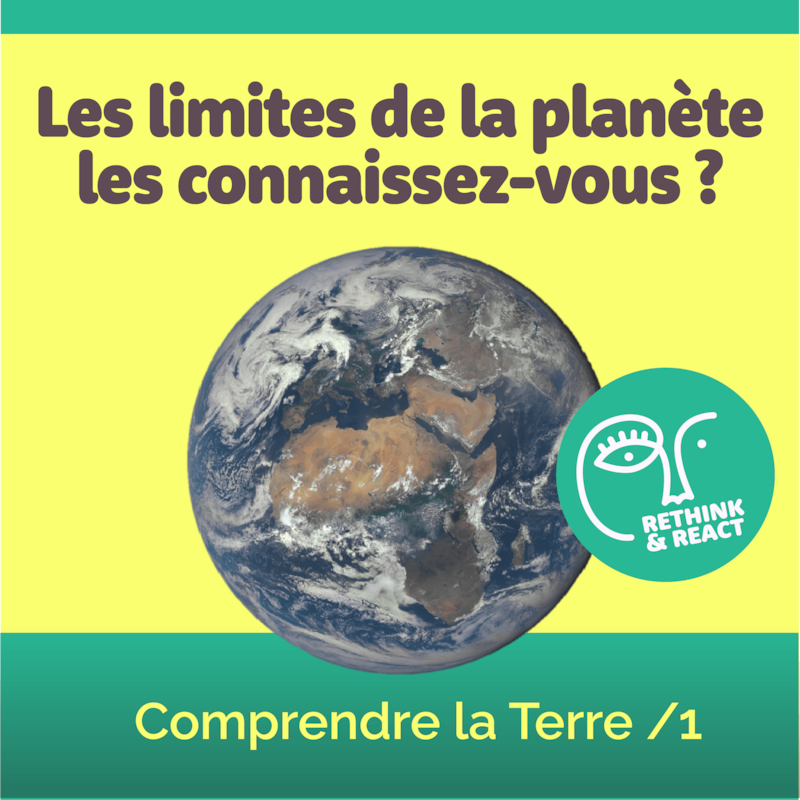 Artwork for podcast Rethink and React; Santé, Environnement, Transformons demain