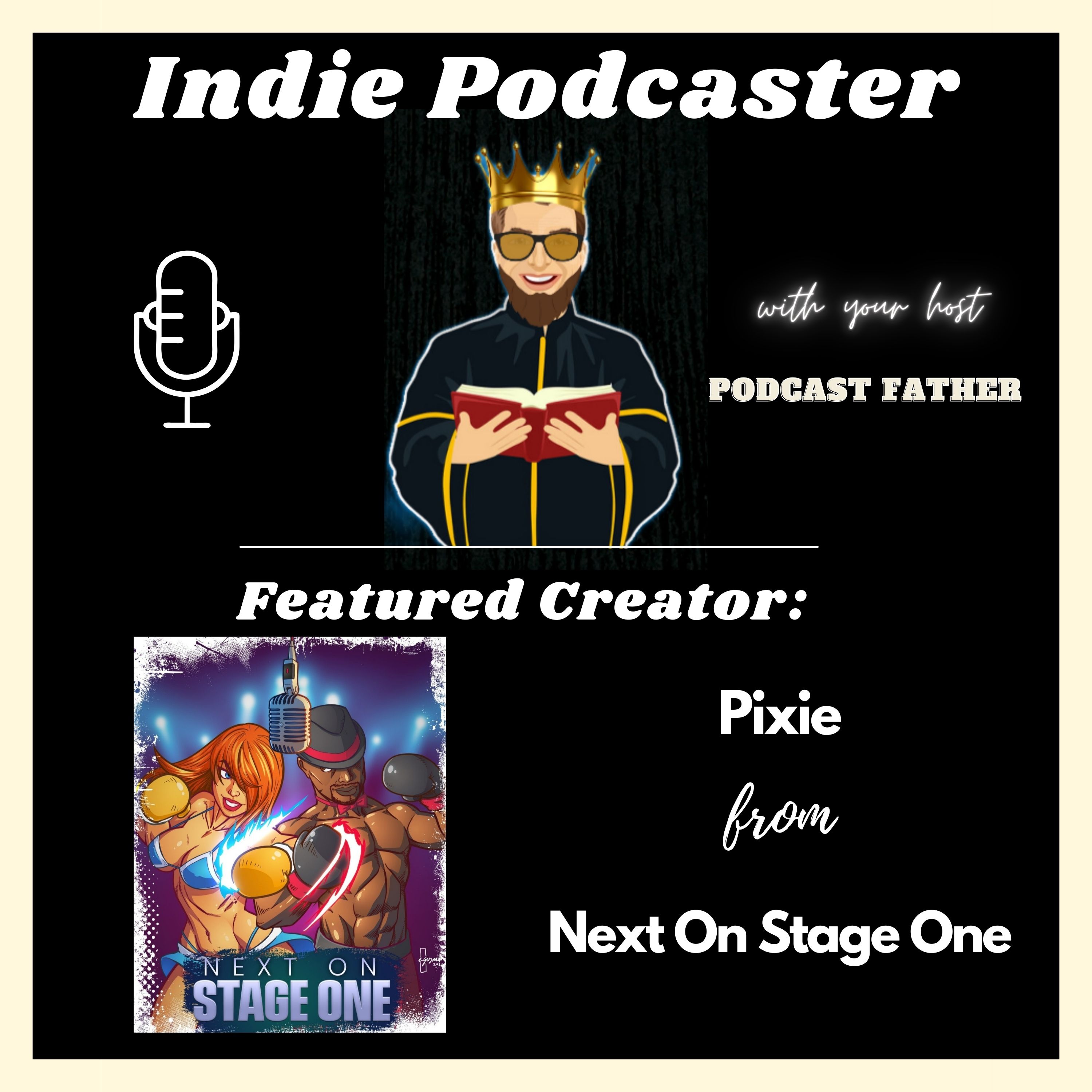 Pixie from Next on Stage One Podcast Image