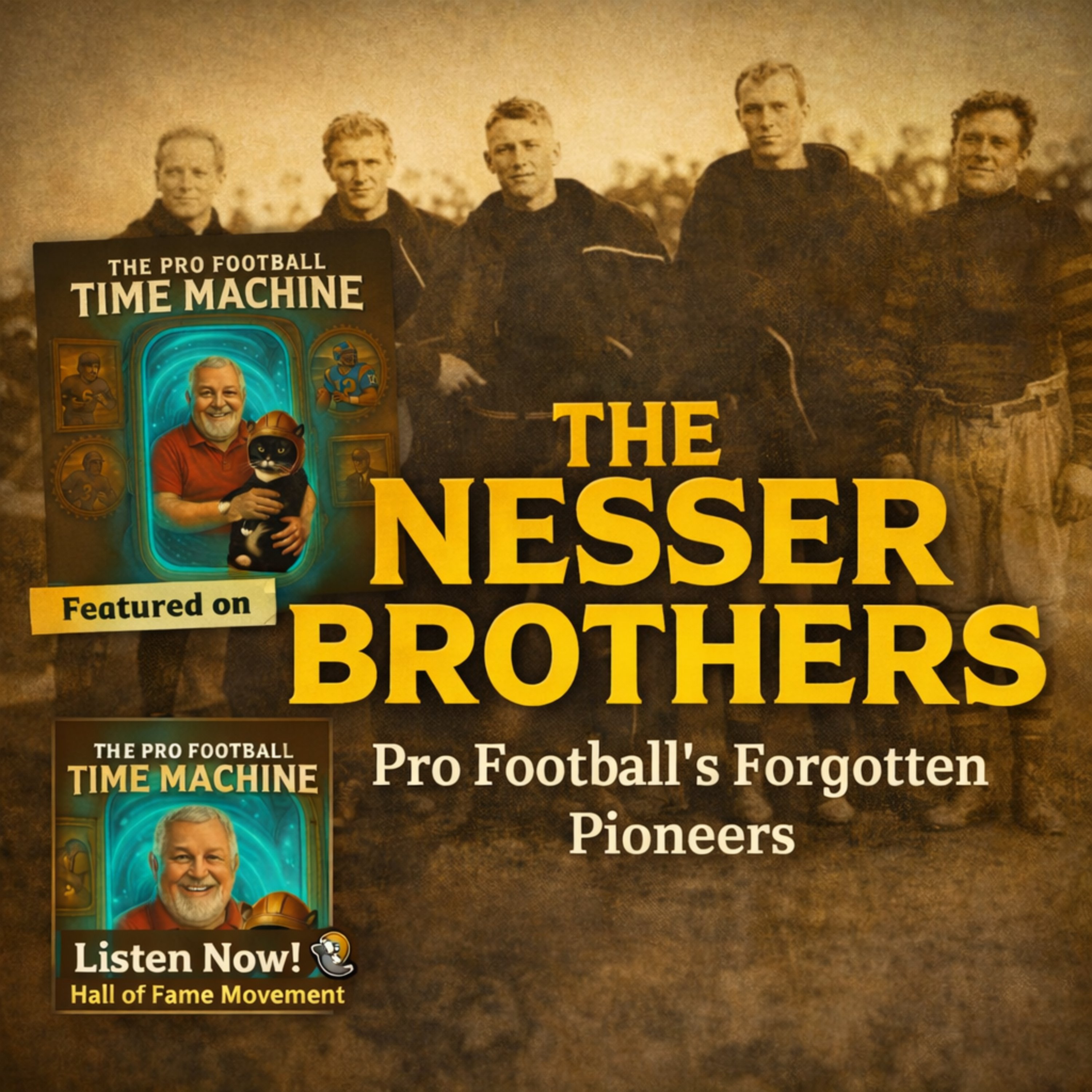 The Nesser Brothers: Forgotten NFL Pioneers episode artwork