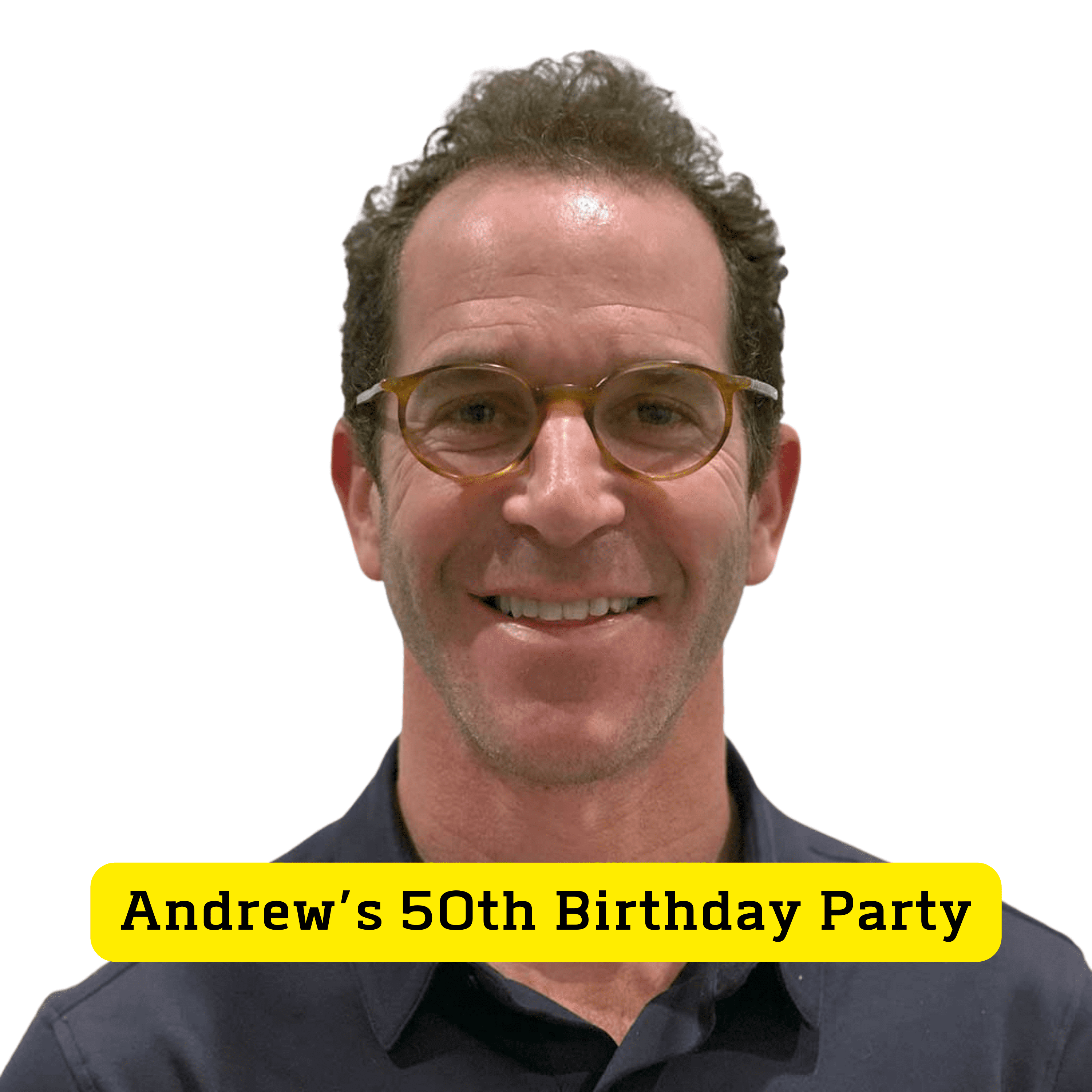 Artwork for Andrew’s 50th Birthday Party