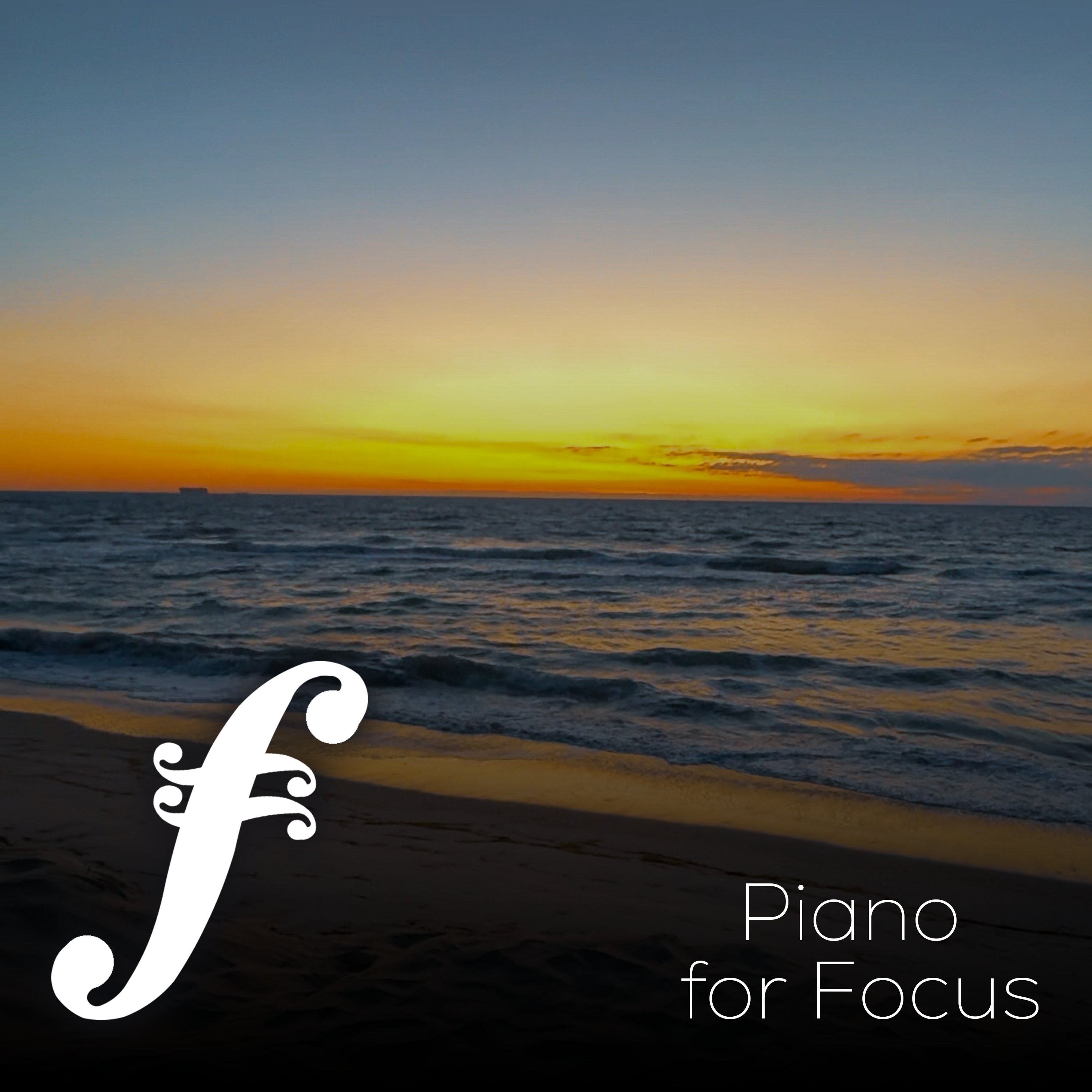 3 Hours of Piano for Focus with Ocean Waves - "As Dusk Arrives" episode artwork