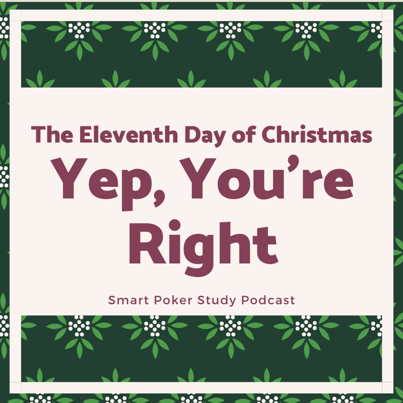 11th Day of Christmas: Easy for YOU to say