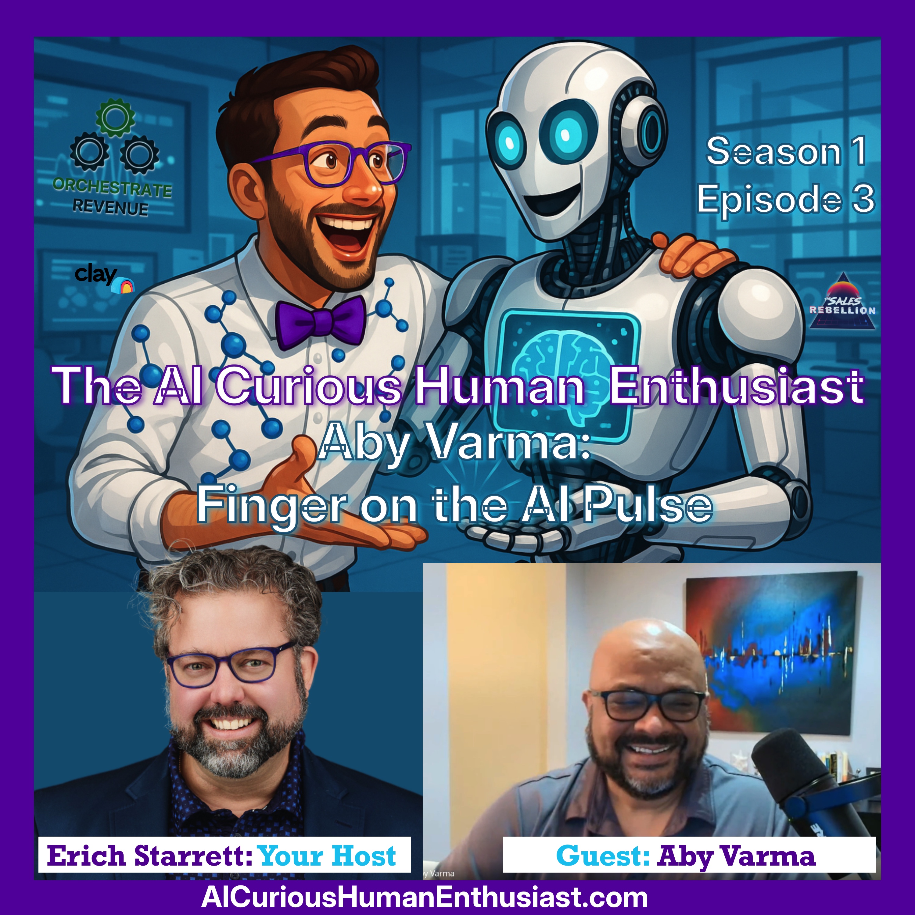 AICHE S1Ep3 Aby Varma - Finger on the AI Pulse episode artwork