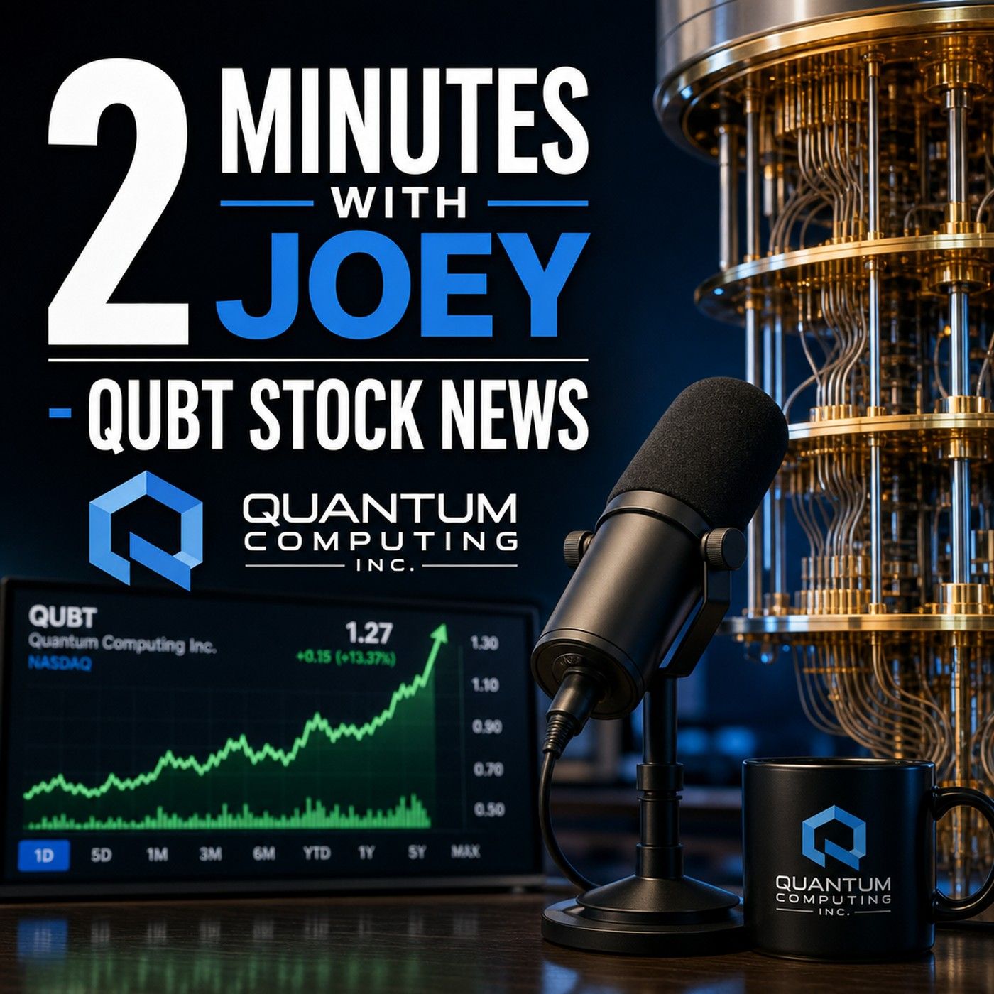 2 Minutes with Joey - QUBT Stock News podcast artwork