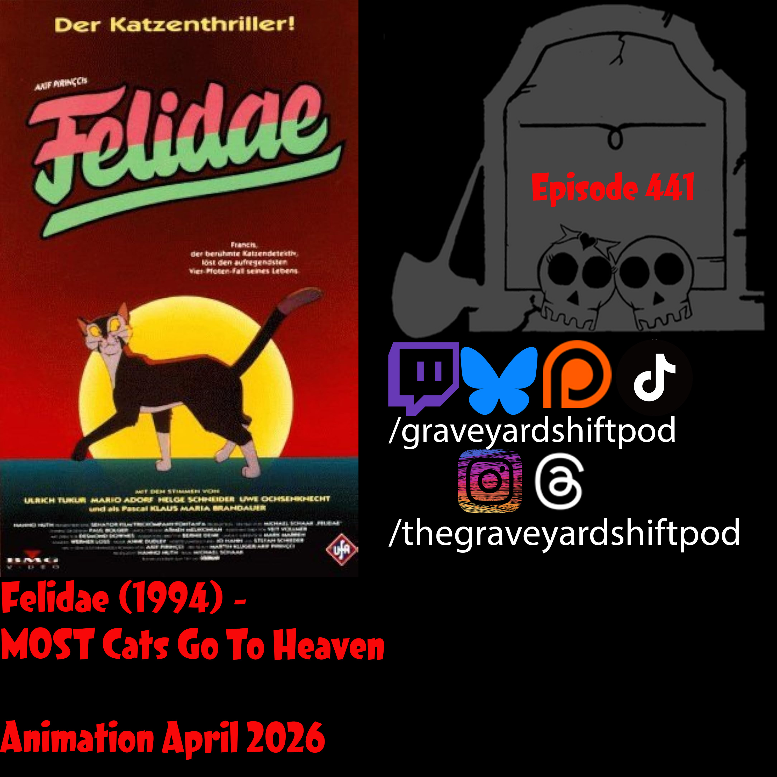 Felidae (1994) - MOST Cats Go To Heaven - Animation April 2026