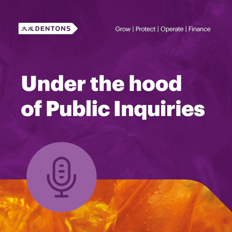 Artwork for podcast Under the hood of Public Inquiries