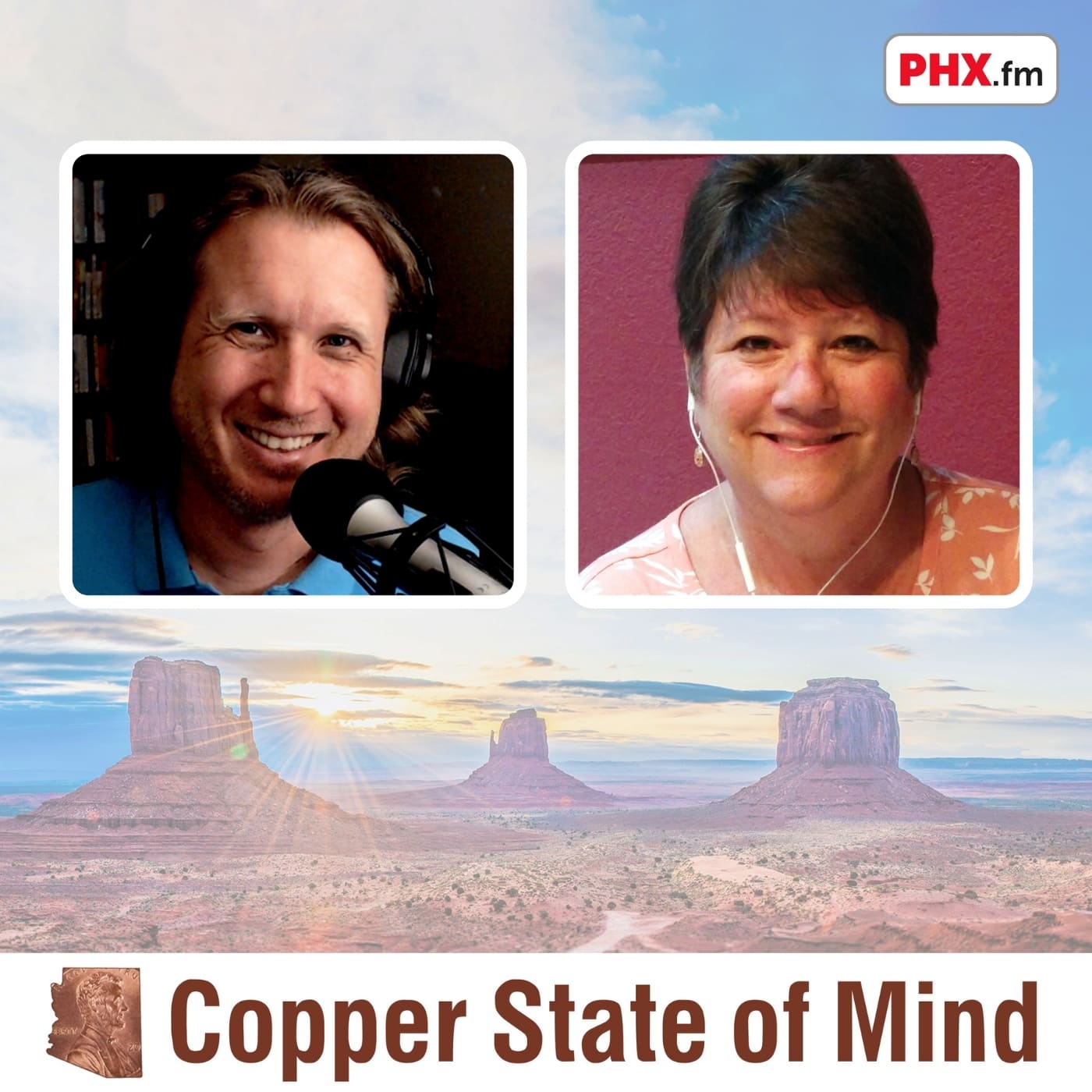 Artwork for podcast Copper State of Mind: public relations, media, and marketing in Arizona