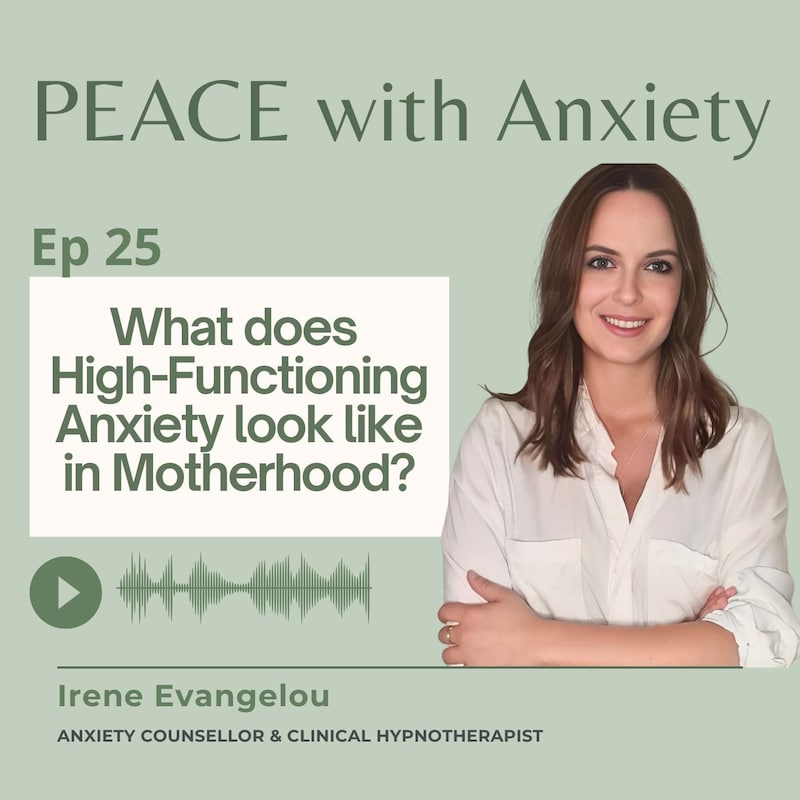 Artwork for podcast PEACE with Anxiety: Heal High functioning Anxiety and Overthinking