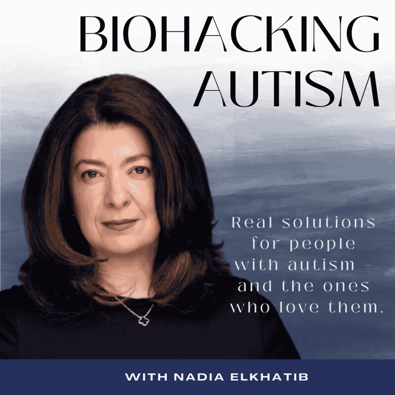 Artwork for podcast Biohacking Autism: Peptides, Sleep, Anxiety, Longevity, Functional Medicine and Health Tech for Autism Families