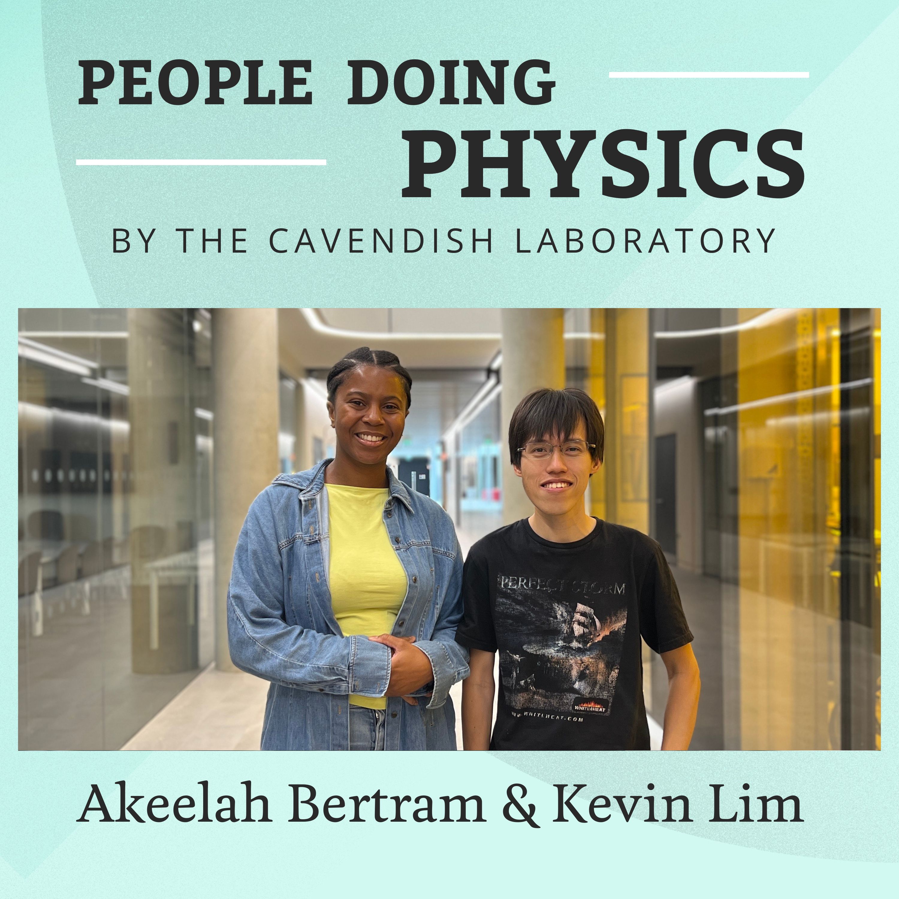 Creativity in science: a conversation with Akeelah Bertram and Kevin Lim