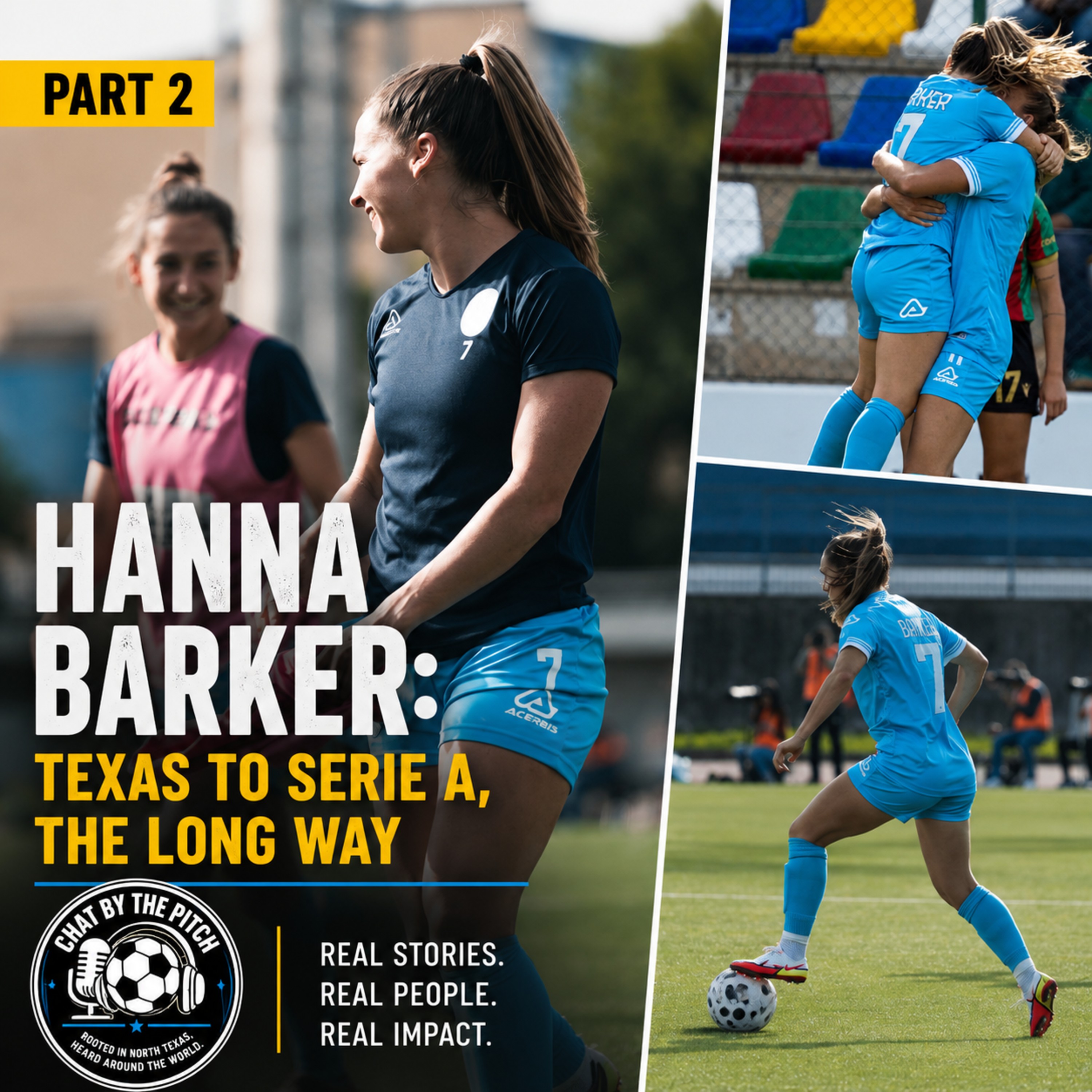 Hanna Barker: Texas to Serie A The Long Way episode artwork