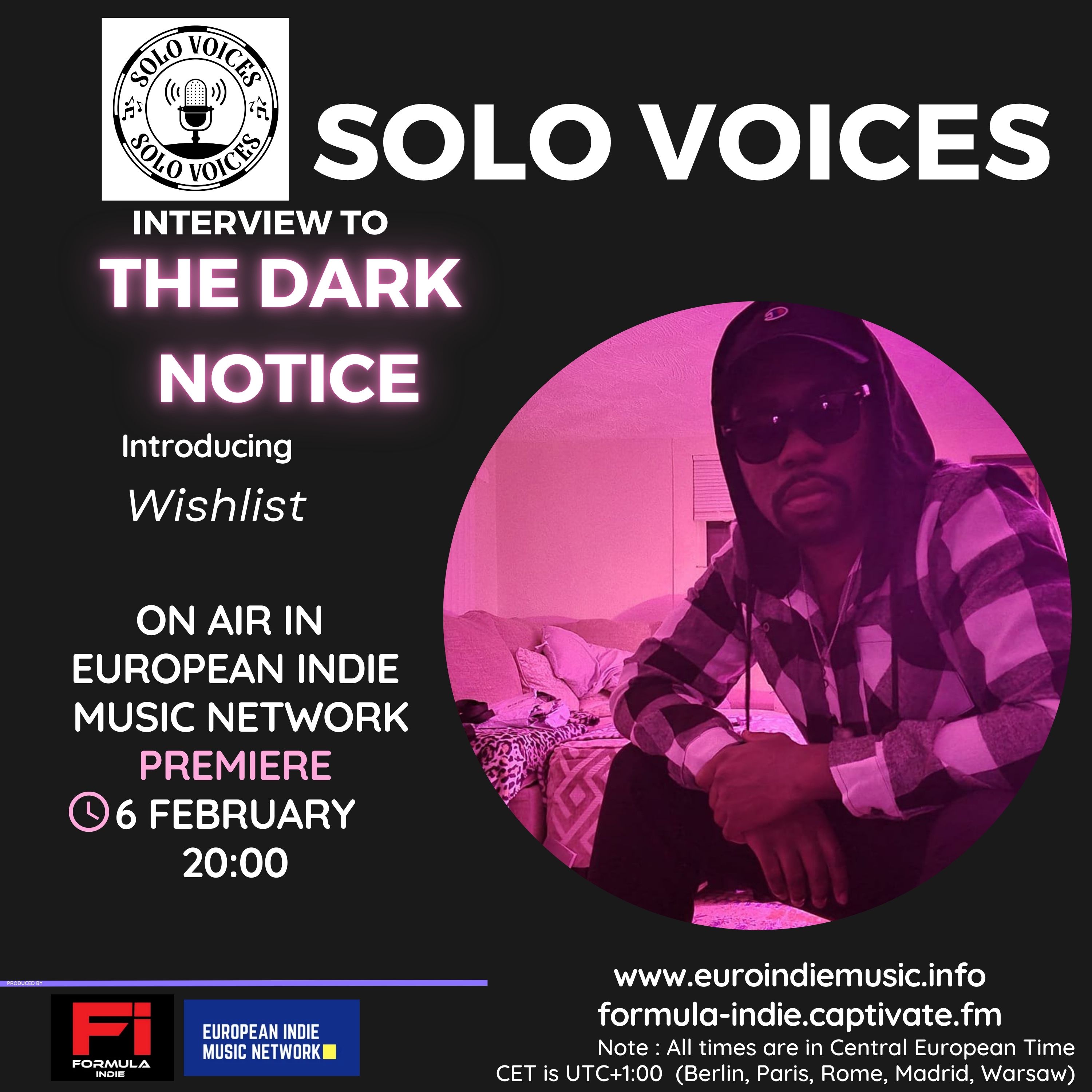 SoloVoices - The Dark Notice - Wishlist