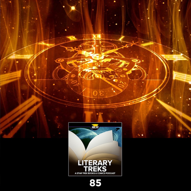 Artwork for podcast Literary Treks: A Star Trek Books and Comics Podcast