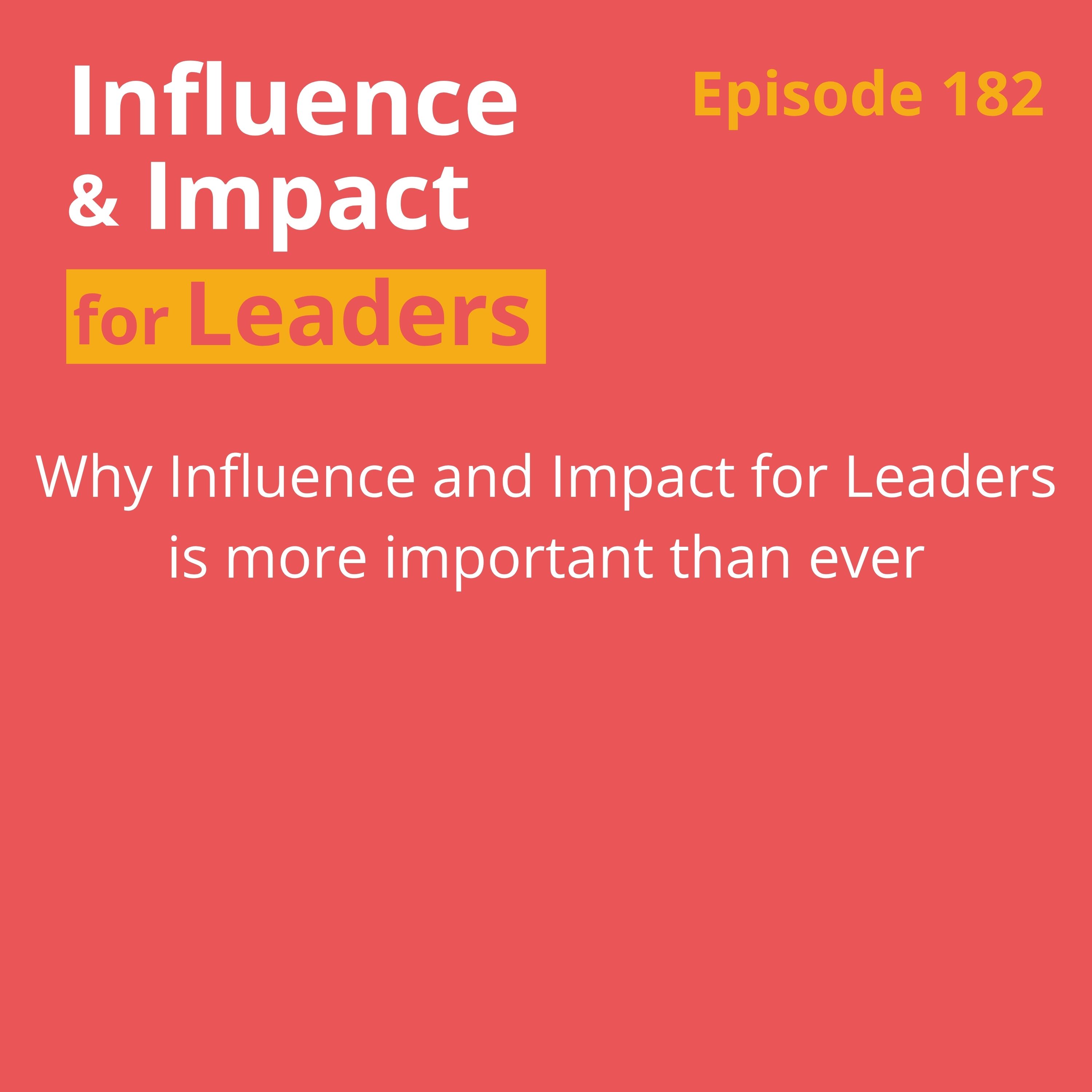 Influence & Impact for Leaders
