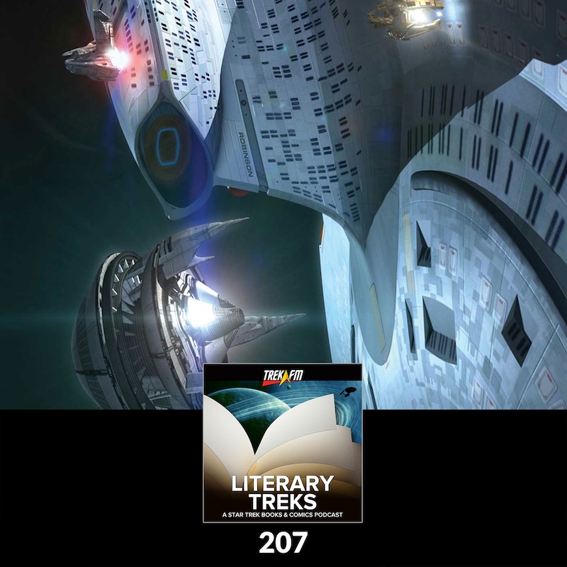 Artwork for podcast Literary Treks: A Star Trek Books and Comics Podcast