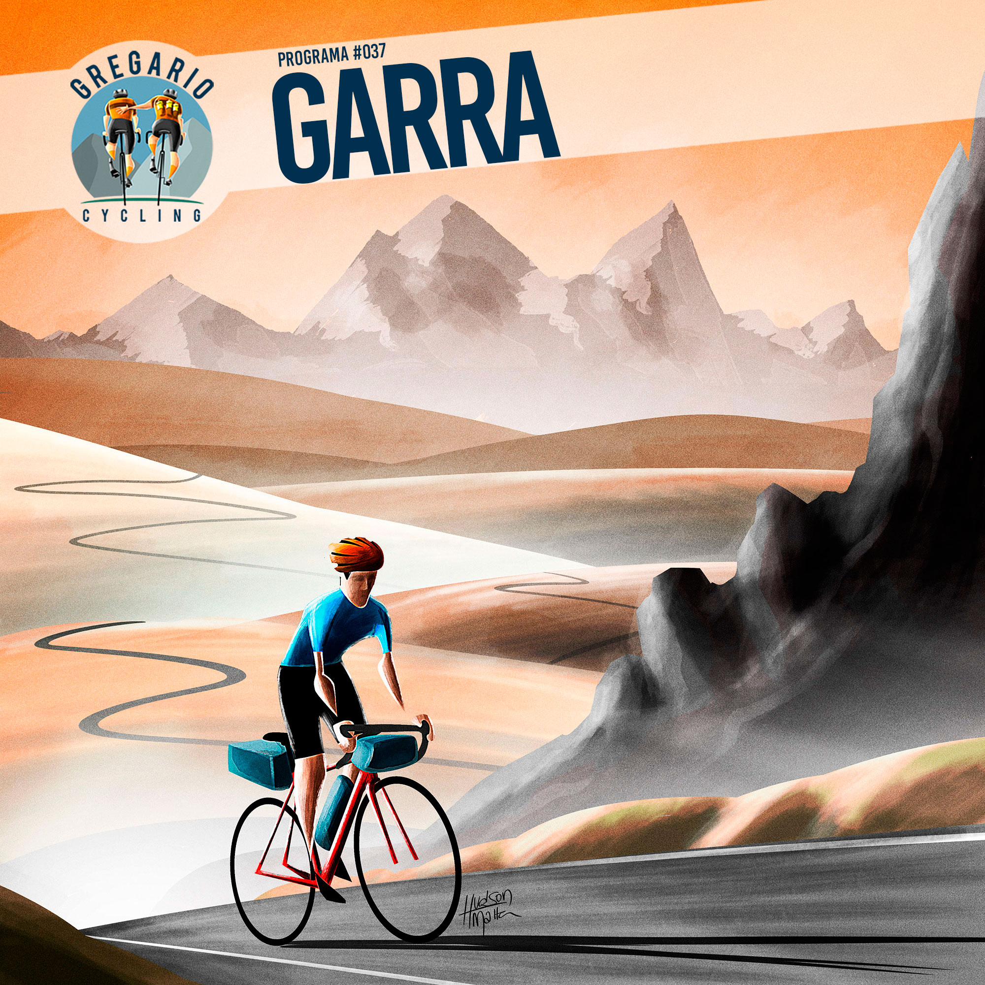 Artwork for podcast Gregario Cycling