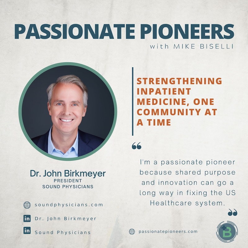 Artwork for podcast Passionate Pioneers with Mike Biselli