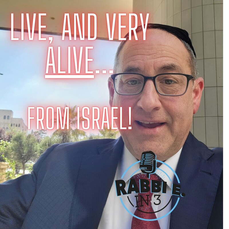 Artwork for podcast Rabbi E in 3
