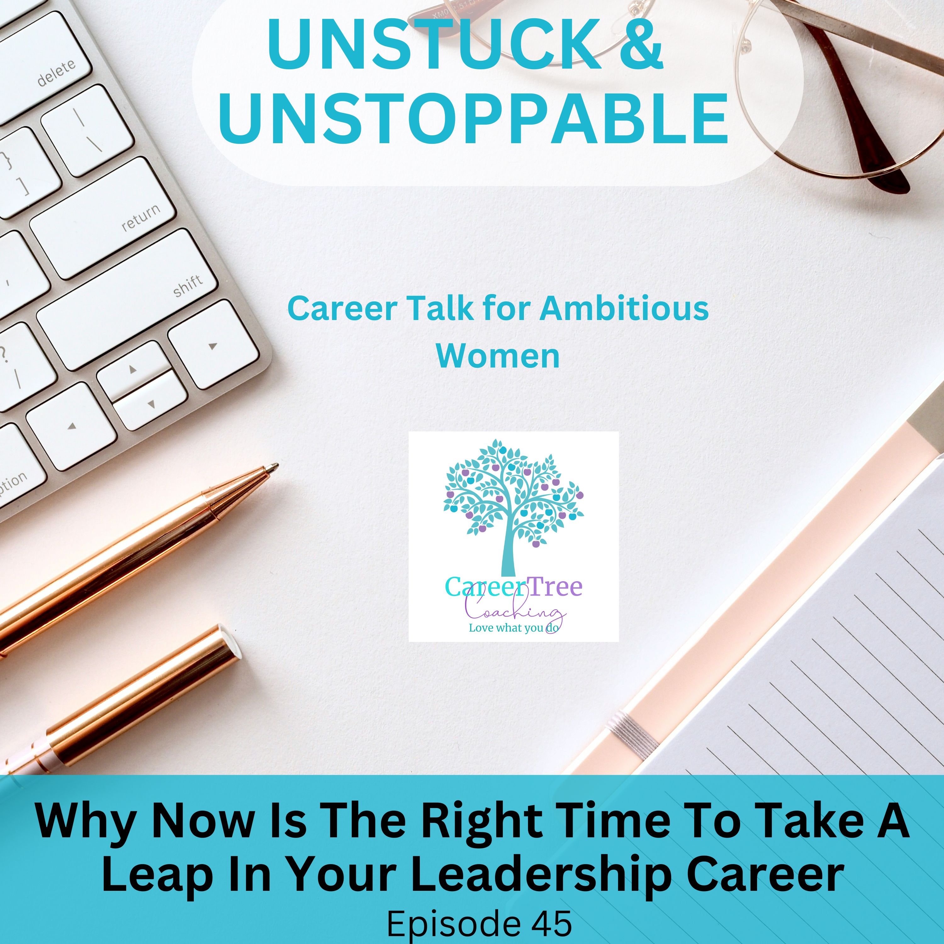 Episode 45 Why now is the right time to take a leap in your leadership career