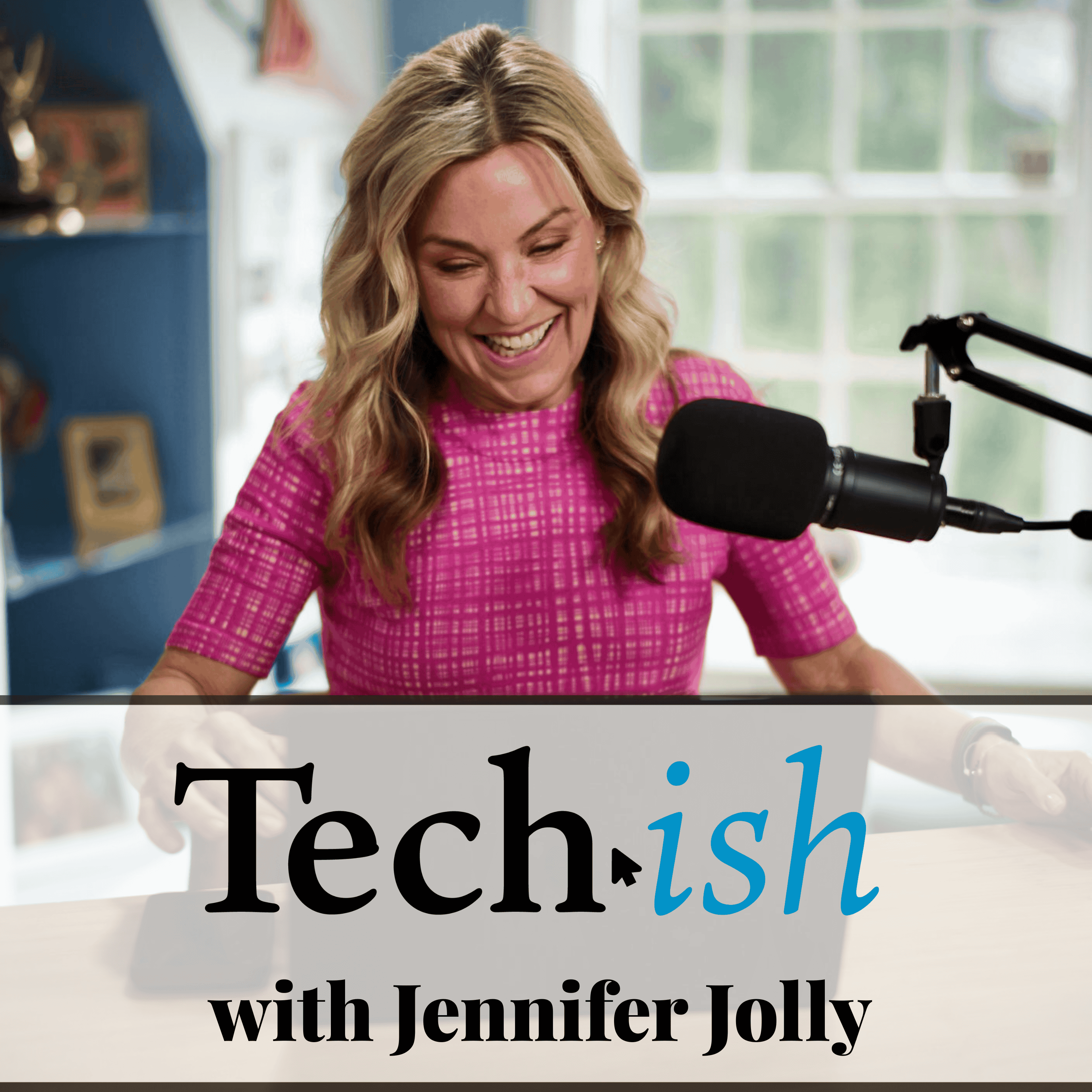 Artwork for Techish with Jennifer Jolly