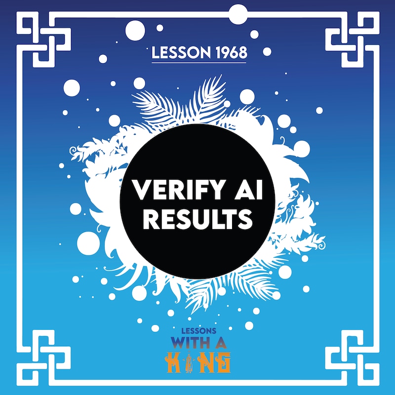 Artwork for podcast Lessons With A King