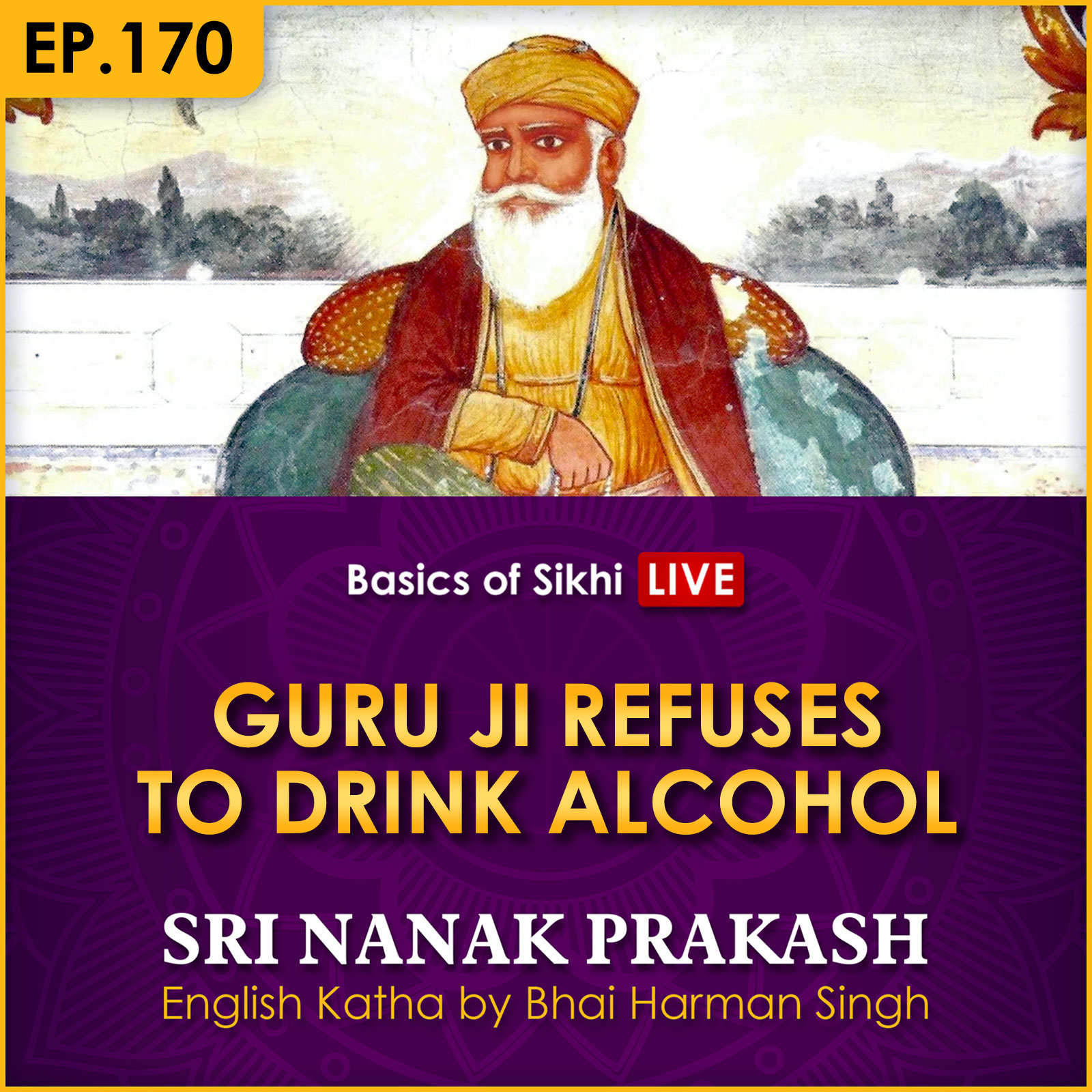 Guru Ji Refuses to Drink Alcohol