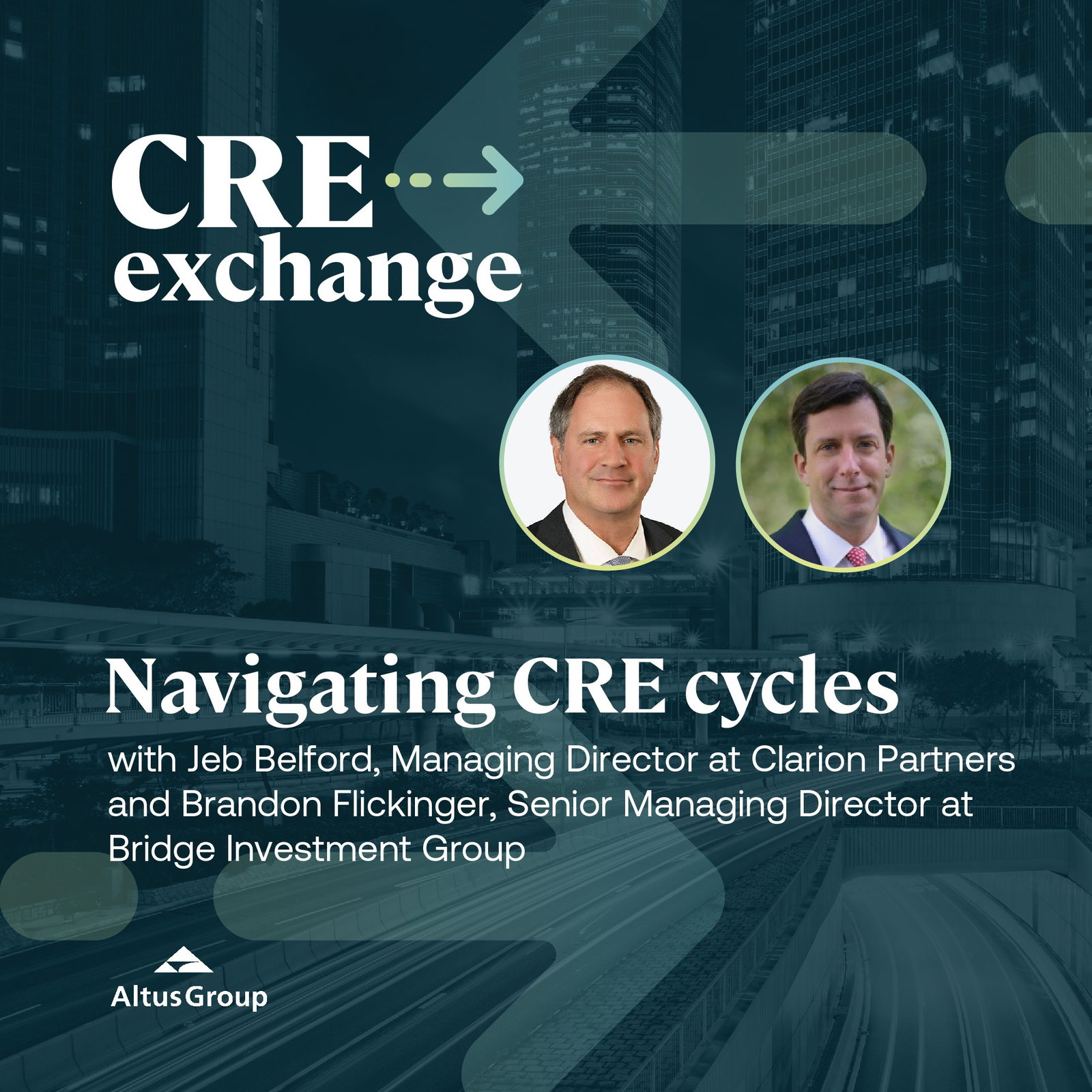 Navigating CRE cycles with Jeb Belford and Brandon Flickinger episode artwork
