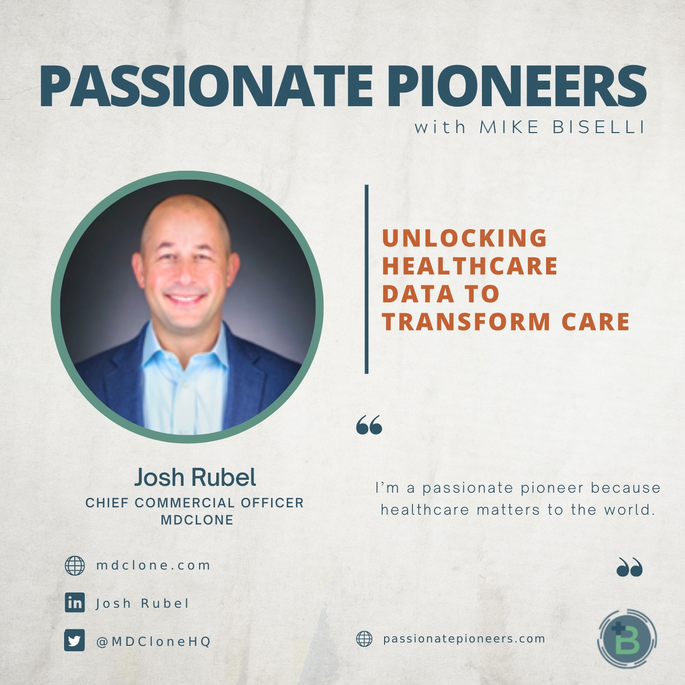 Unlocking Healthcare Data to Transform Care with Josh Rubel