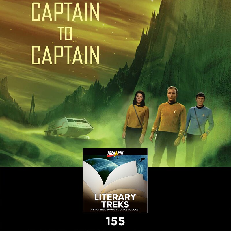 Artwork for podcast Literary Treks: A Star Trek Books and Comics Podcast