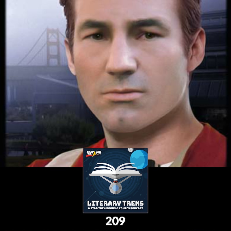 Artwork for podcast Literary Treks: A Star Trek Books and Comics Podcast