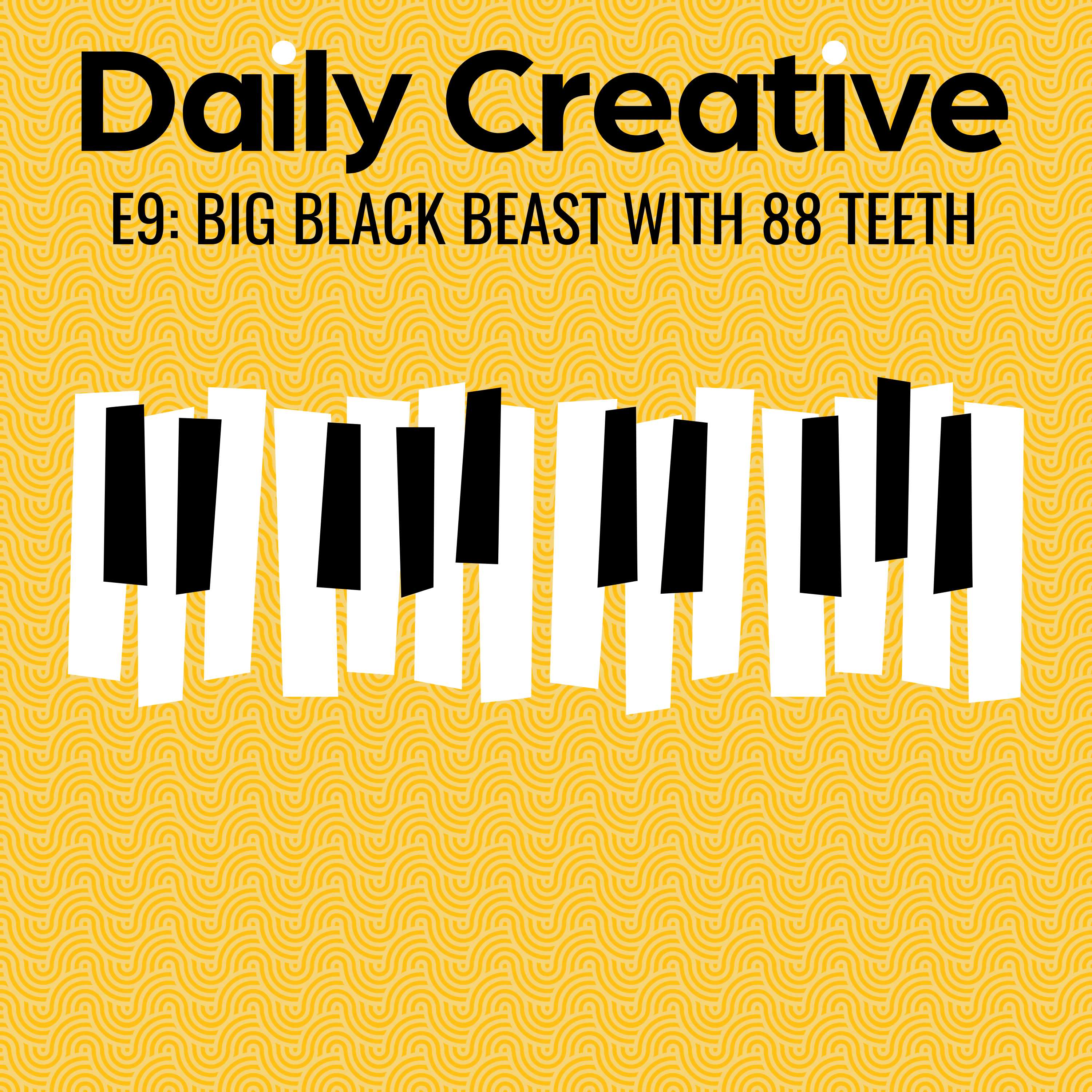 Big Black Beast With 88 Teeth