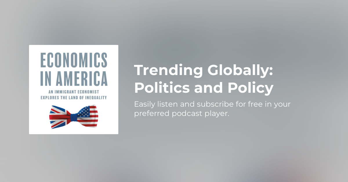 Exploring “the land of inequality” with a Nobel Prizewinning economist