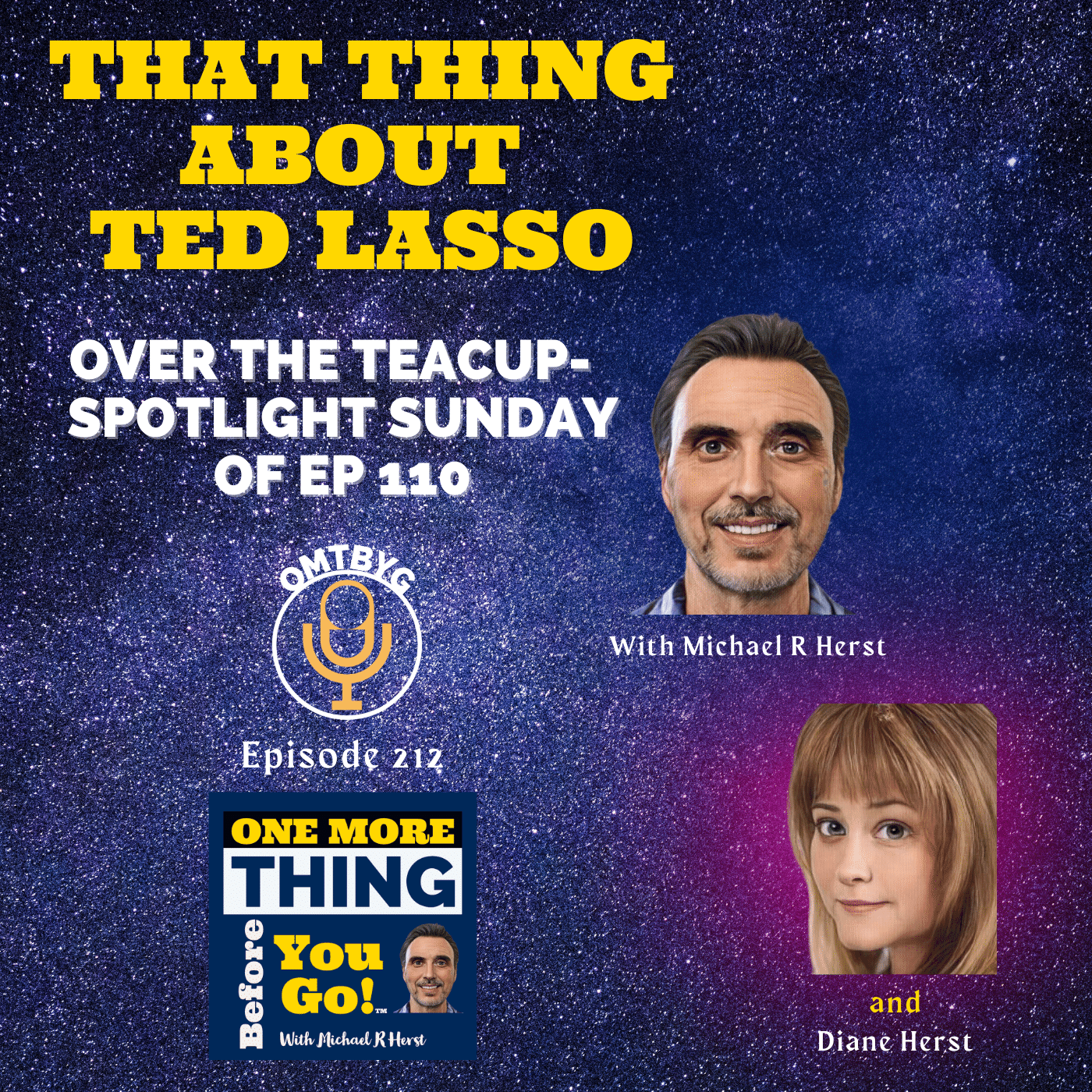 Over the Teacup Spotlight Sunday- That Thing About Ted Lasso Image