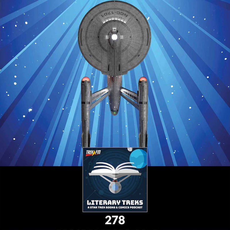 Artwork for podcast Literary Treks: A Star Trek Books and Comics Podcast