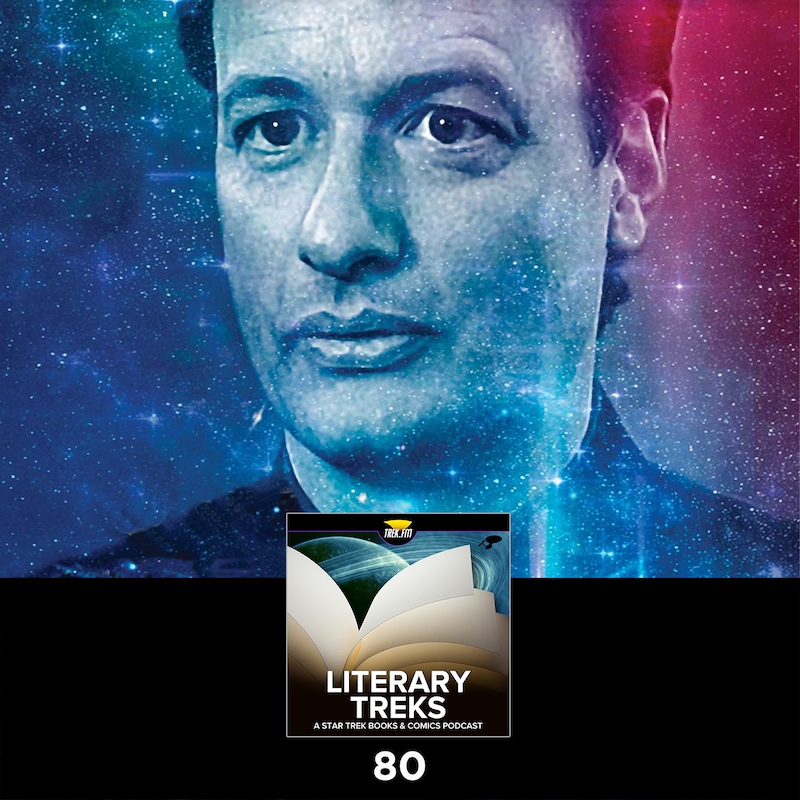 Artwork for podcast Literary Treks: A Star Trek Books and Comics Podcast