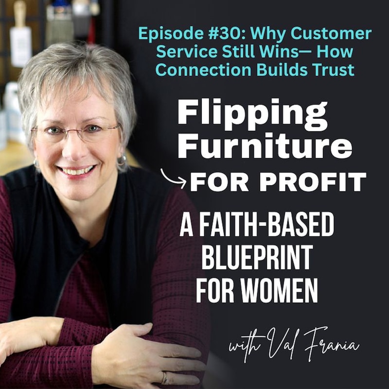Artwork for podcast Flipping Furniture for Profit