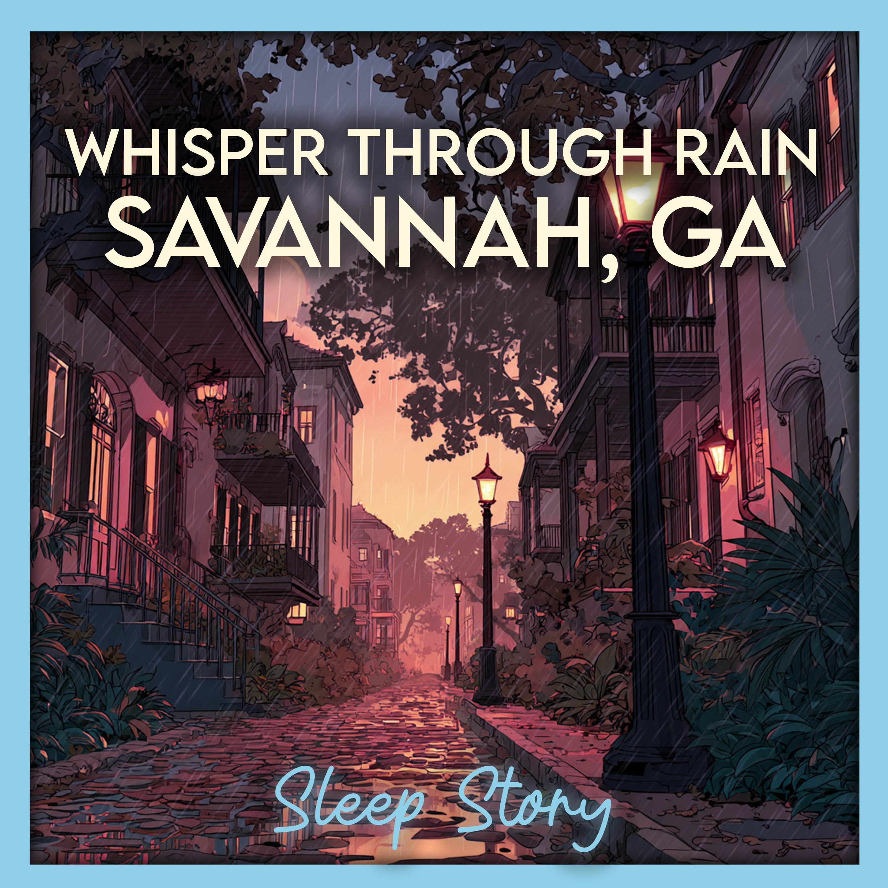 A Rainy Savannah Ghost Walk — A Soothing Halloween Sleep Story for Adults