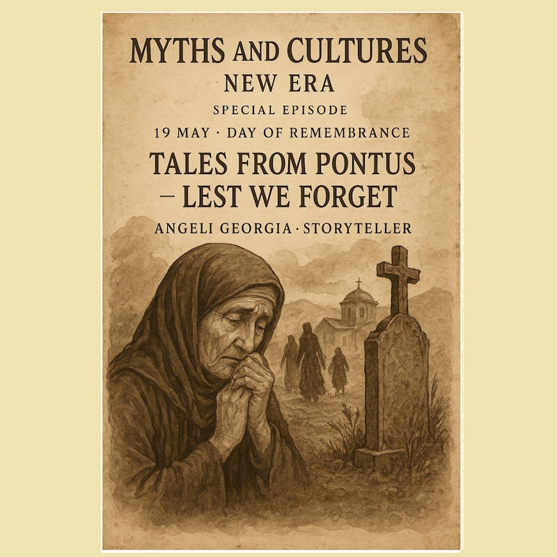 Artwork for podcast Μύθοι και πολιτισμοί, μυθολογίες, παραμύθια,ιστορίες, παιδική λογοτεχνία απ' όλο τον κόσμο.