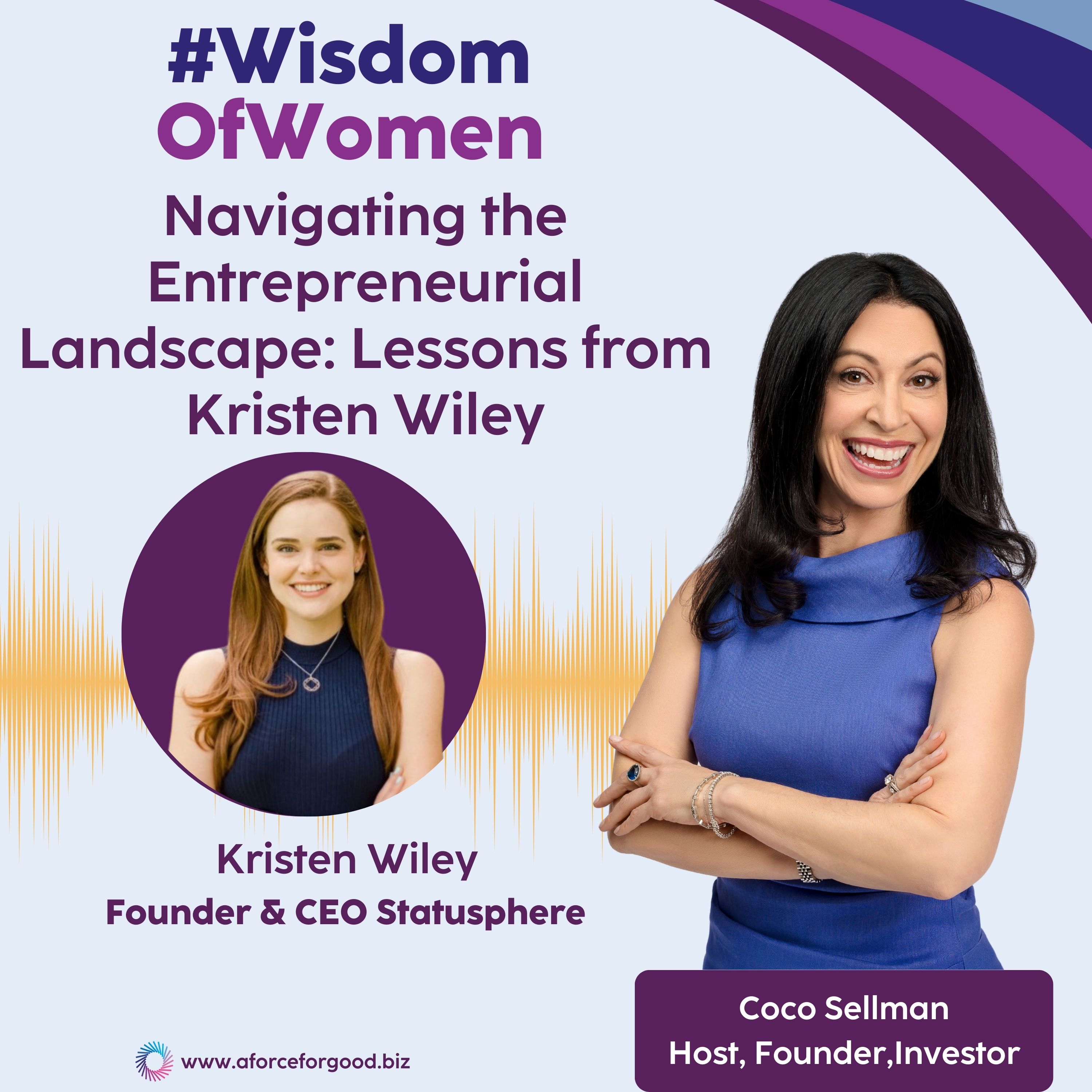 Navigating the Entrepreneurial Landscape: Lessons from Kristen Wiley episode artwork