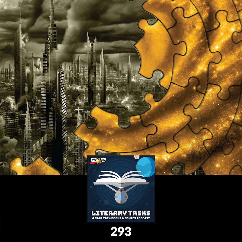Artwork for podcast Literary Treks: A Star Trek Books and Comics Podcast