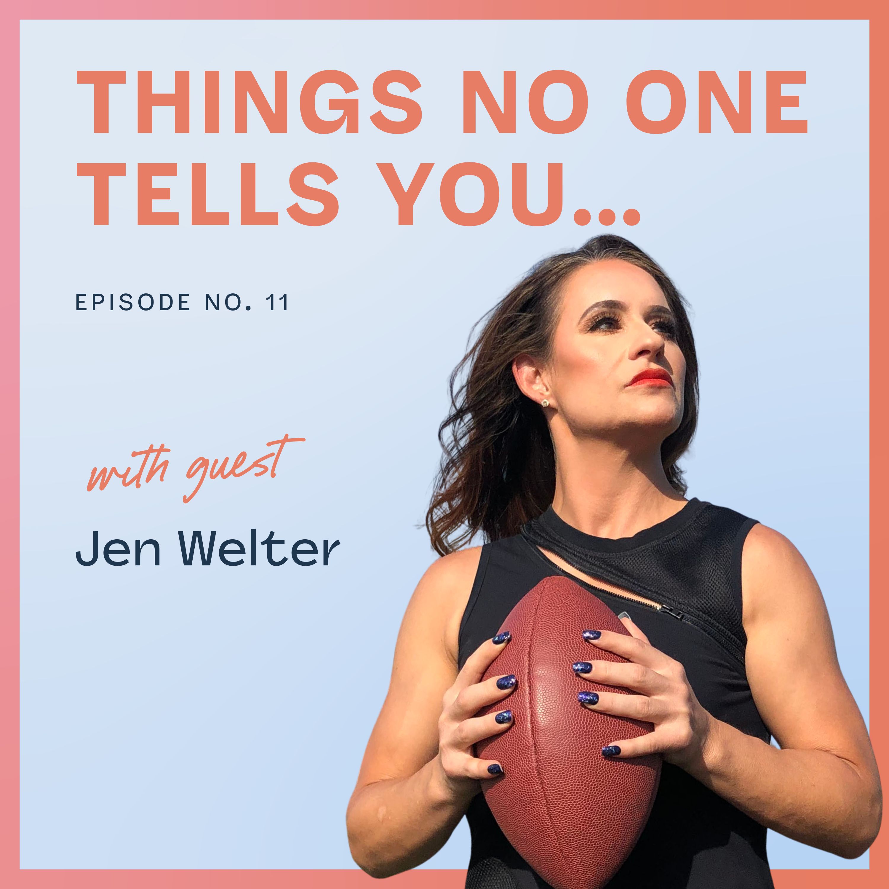 Being the First Female Coach in the NFL with Jen Welter