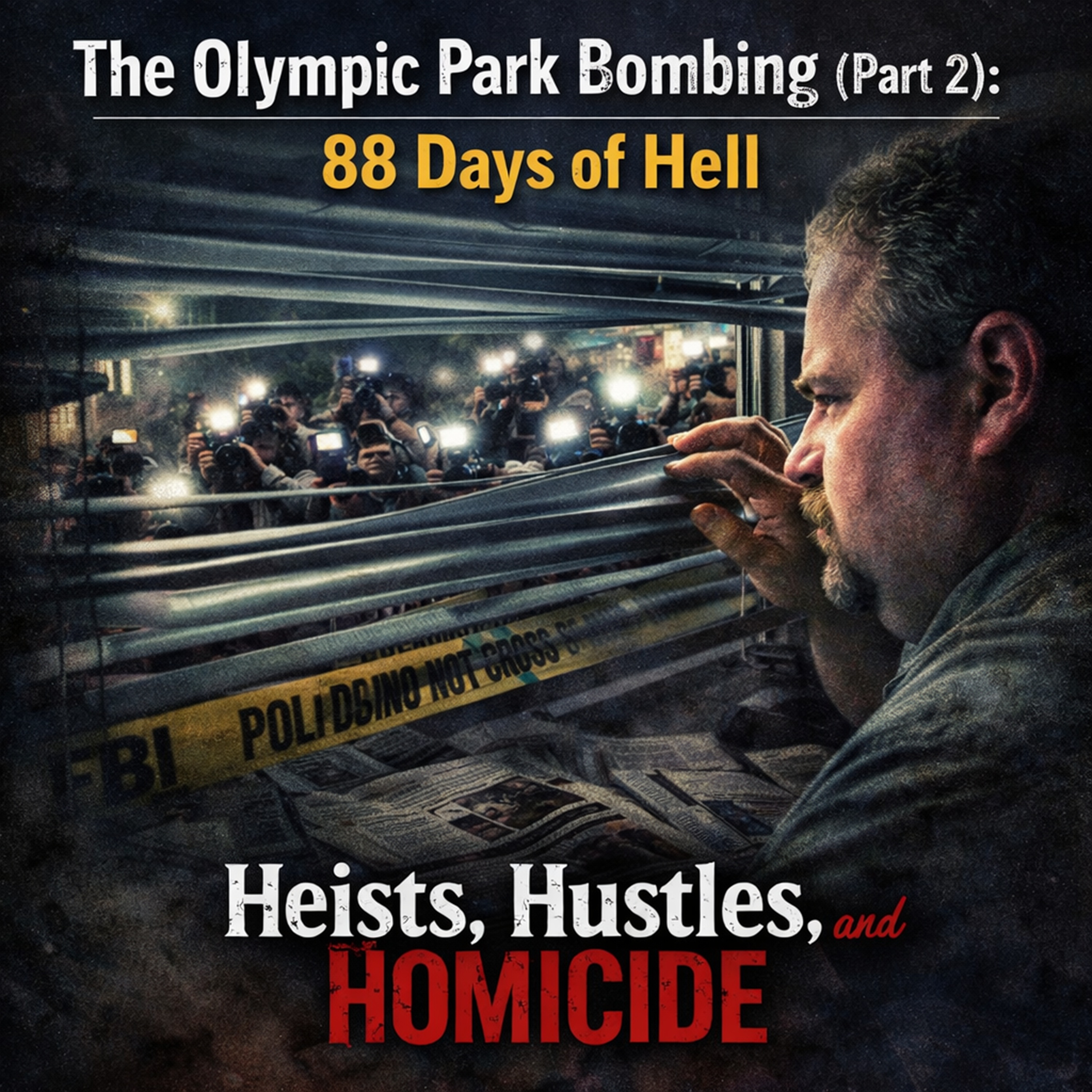 "The Olympic Park Bombing (Part Two): 88 Days of Hell" episode artwork
