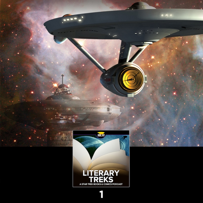 Artwork for podcast Literary Treks: A Star Trek Books and Comics Podcast